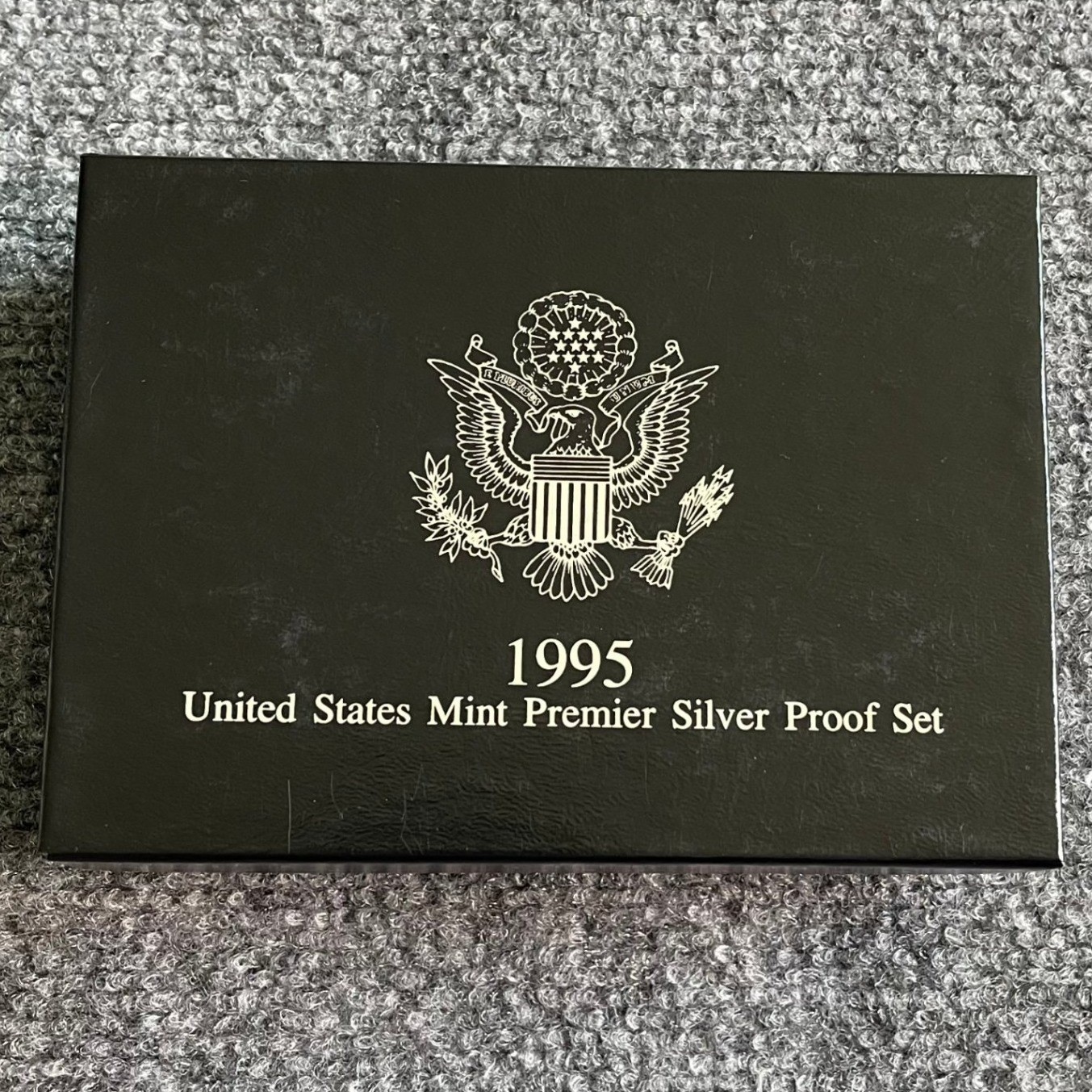 1995 United States Mint Premier Silver Proof Set OGP COA San Francisco Key Date
