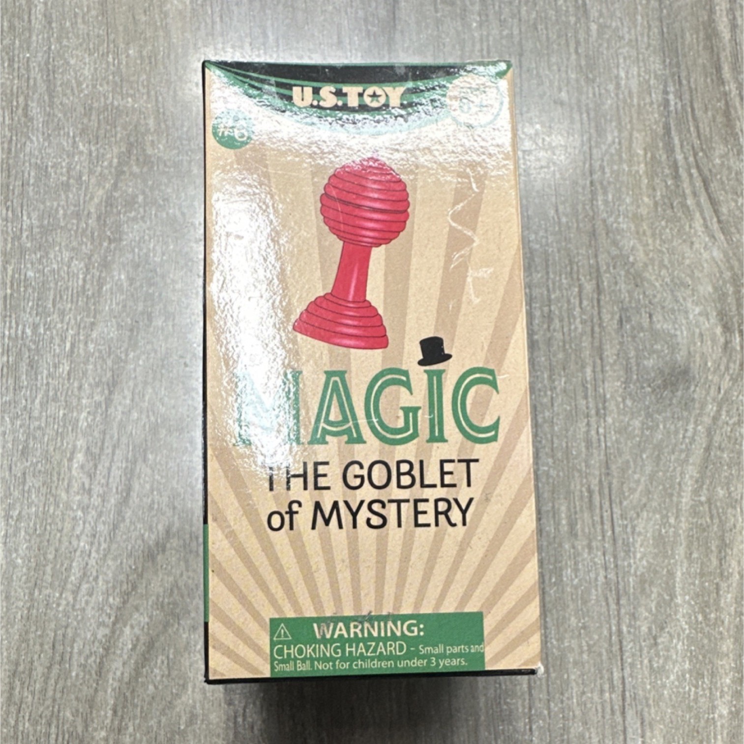 U.S. Toy Magic The Goblet of Mystery Magician Trick Ball Disappear for Ages 3+