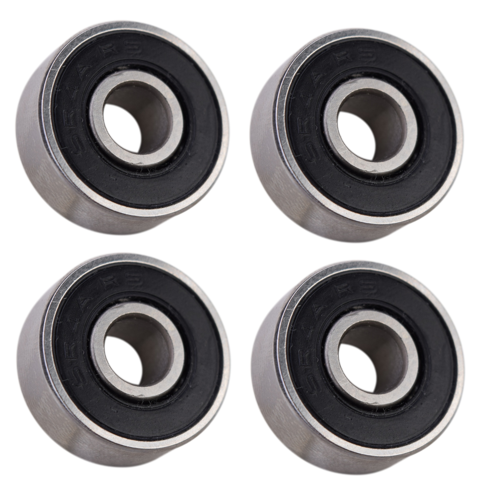 (4 Each) R4A-2RS Sealed Radial Ball Bearing 1/4 ID X 3/4 OD X 9/32 Wide SpinCo