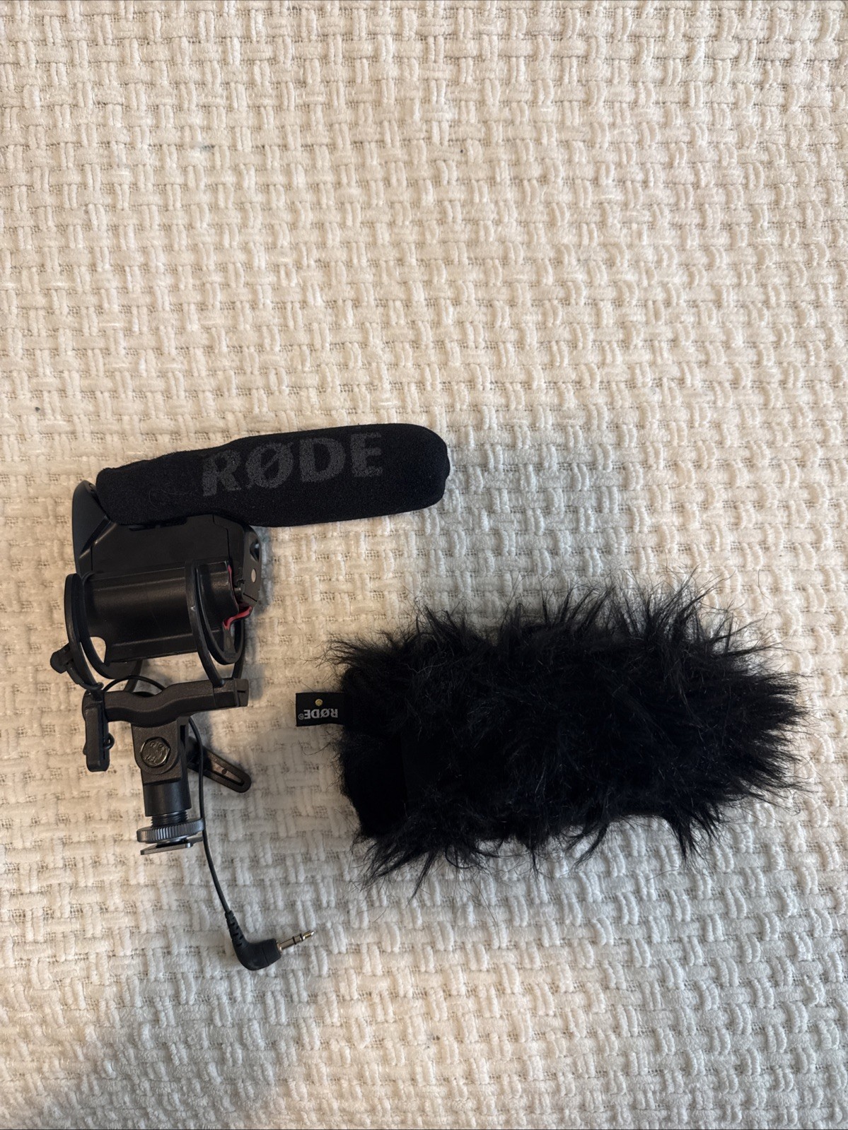 RODE VideoMic Pro  with Rode Windshield and upgraded cold shoe mount