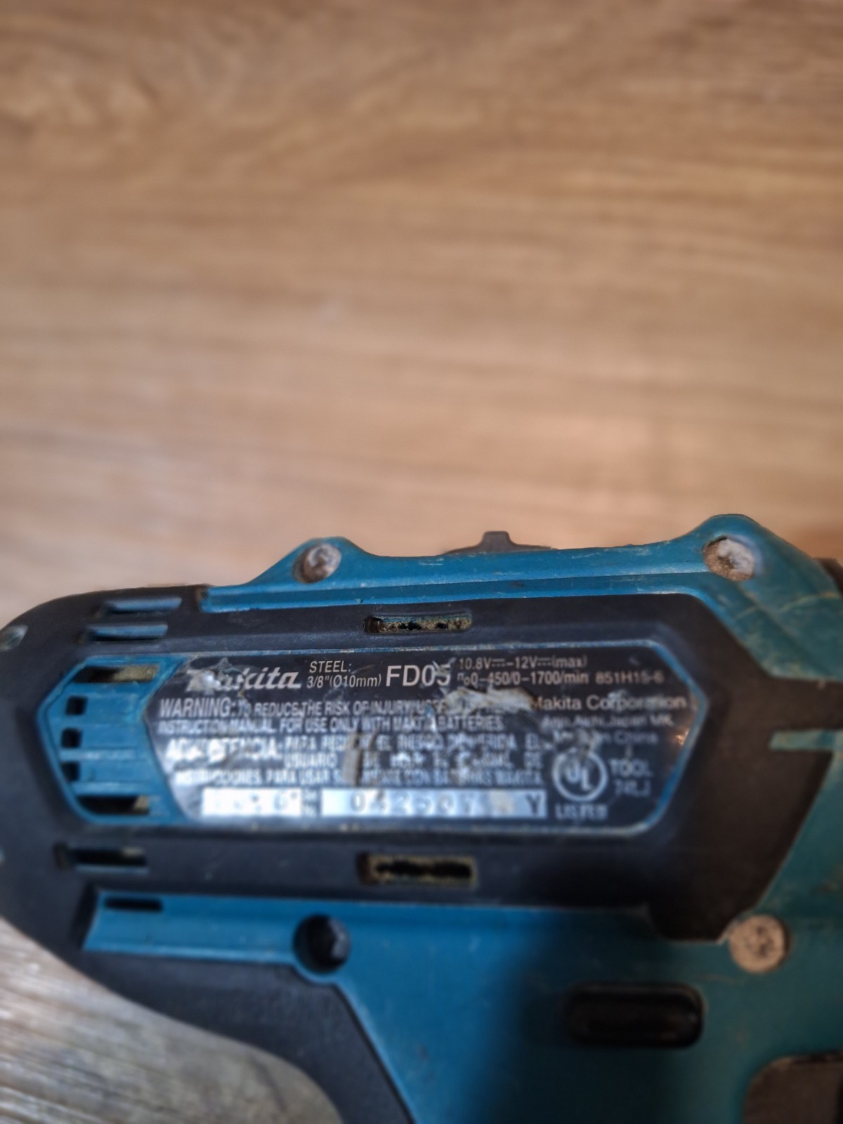 MAKITA Drill FD05 TOOL only
