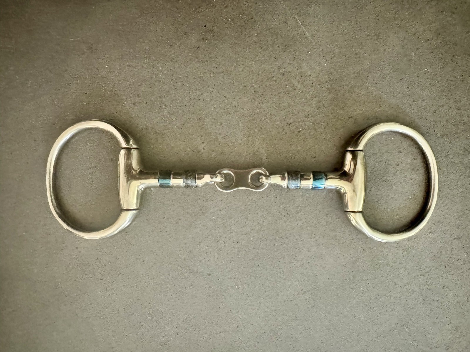 AJR BLU Roller French Link Eggbutt Bit