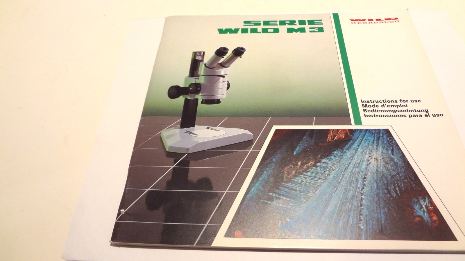 WILD LEICA M3 SERIES STEREO M3B, M3C, M3Z  ORIGINAL INSTRUCTION MANUAL *NEW*