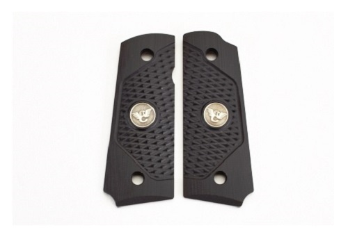 Wilson Combat - 1911 G10 Ultra Thin Grips - Compact - Black - 799-CP-UT-BLK
