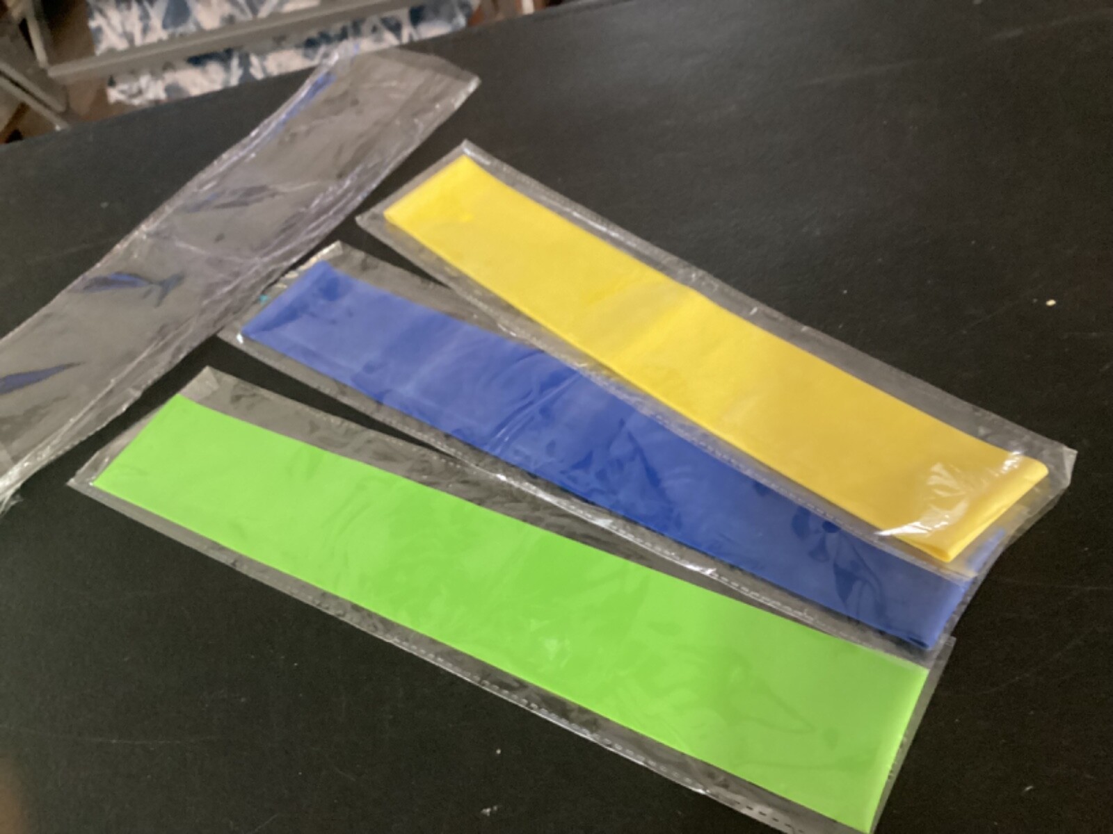 Assorted Rubber Exercise Training Stretch Bands