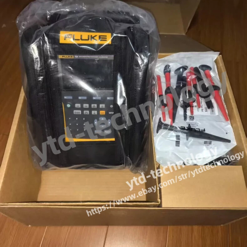 Fluke 754 Documenting Multifunction Process Calibrator HART NIST Calibrated Data