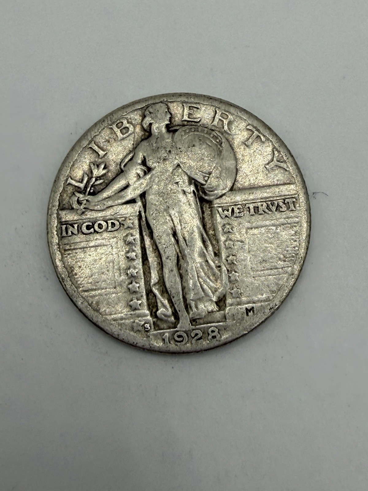 1928-S 25C Standing Liberty Silver Quarter - Raw Coin - You Grade #B0171