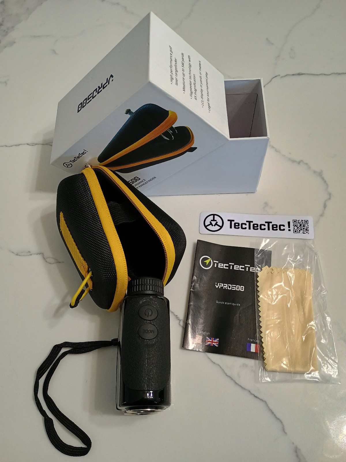 TecTecTec VPRO500 GOLF LASER RANGEFINDER
