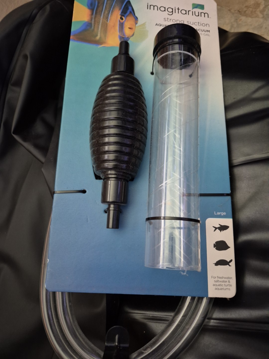 NEW PETCO  - Imagitarium Aquatic Gravel Vacuum 5-20 Gallon Fish Tank Clean  New