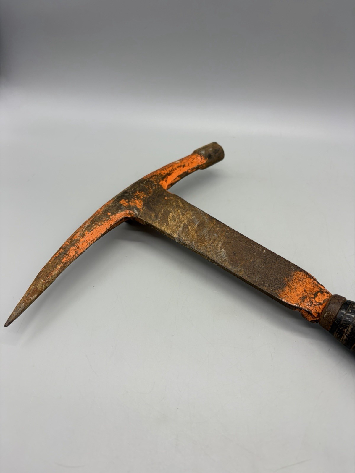 Antique Belden Machine Co. "Slate Roofing Hammer" W/ Leather Stack Handle