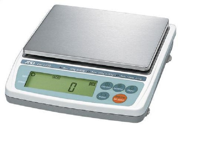 A&D EK-12Ki  Jewelry Scale, 12000 g x 1 g, Legal For trade, NEW