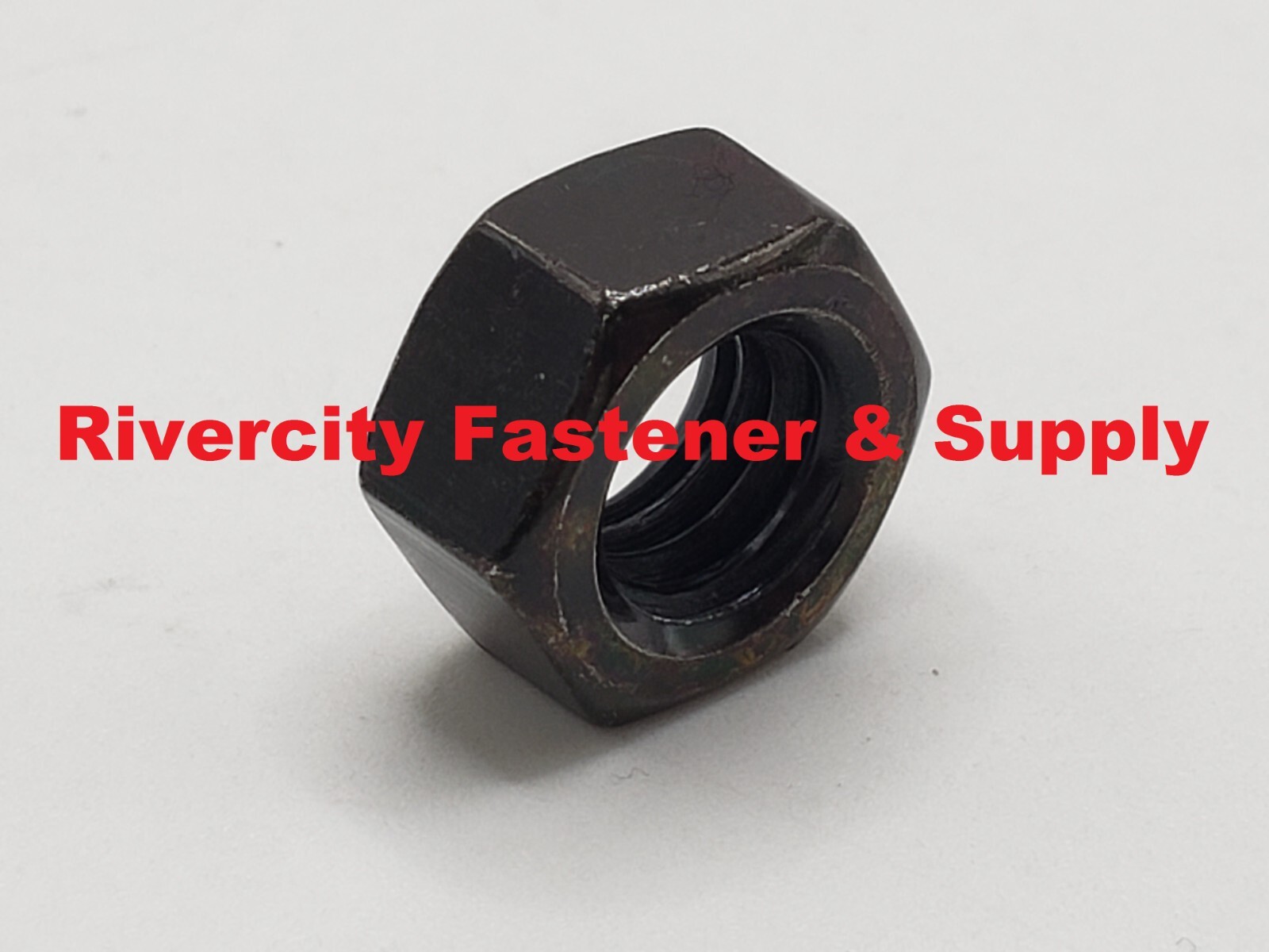 (25) 5/16-18 Grade 5 Hex Nuts Black Zinc Finish 5/16x18