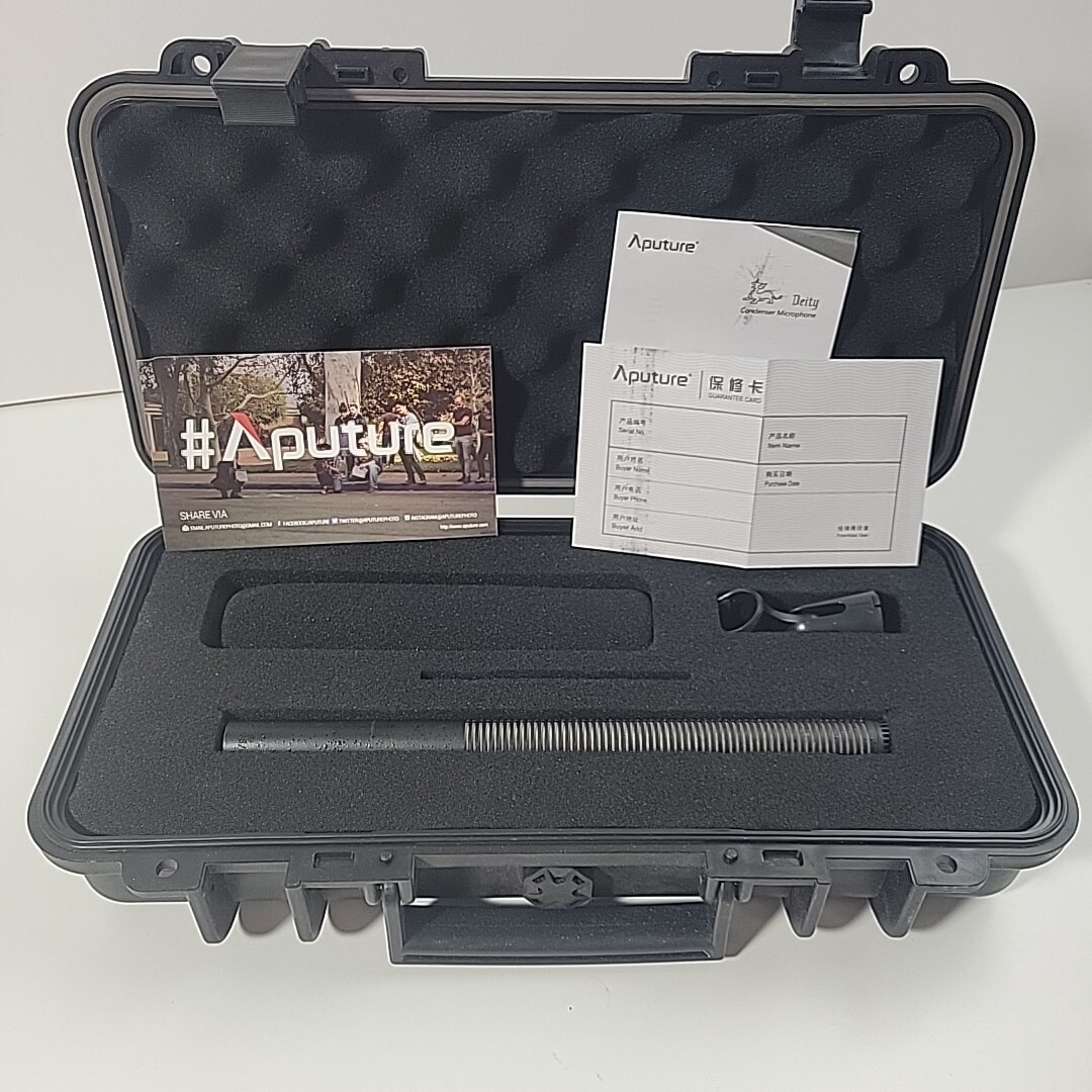 Aputure Deity Location Kit Condenser Shotgun Microphone Broadcast Quality MIC