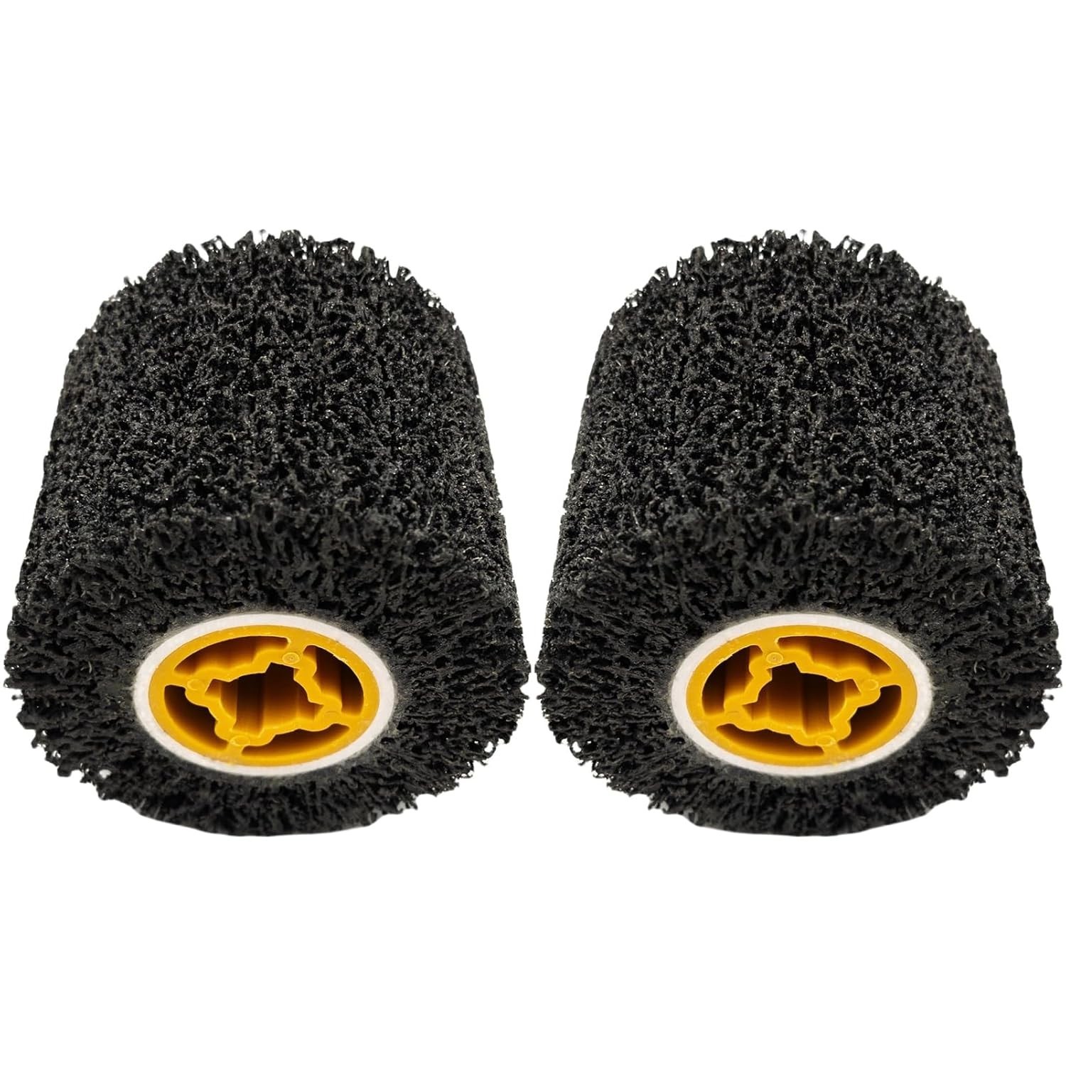 2 Pcs 4.5" X 4" 40 Grit Surface Conditioning Drum | Cleaning & Stripping Drum, B