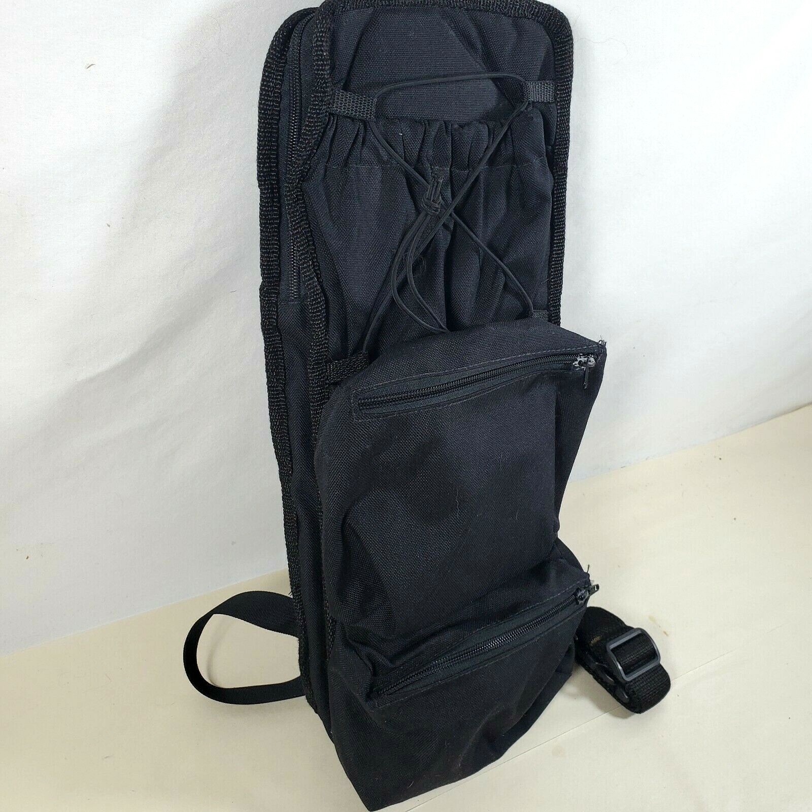 Mac Pac Backpack Black Hydration System Daypack Hiking Camping - No Bladder