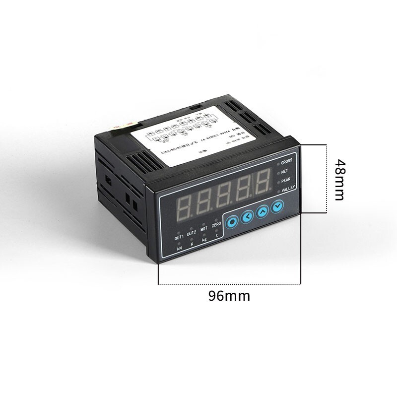 96x48mm CHB Load Cell Display + S-Shaped Load Cell Sensor (0-2T Small Size)