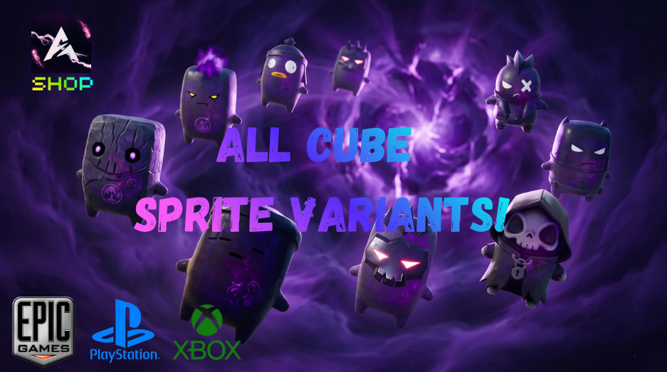 Fortnite | All Cube Sprites (Level 5) | Fast & Cheap
