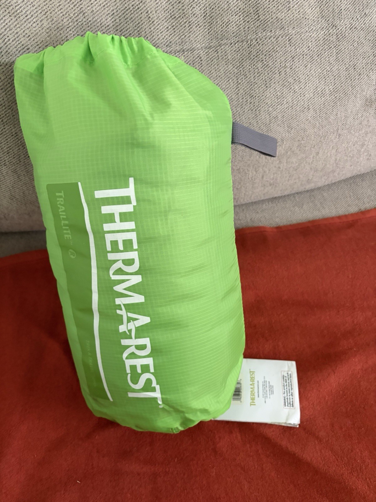 NWT Thermarest Trail Lite R reg Sleeping Pad Camping Backpacking Hiking 20x72
