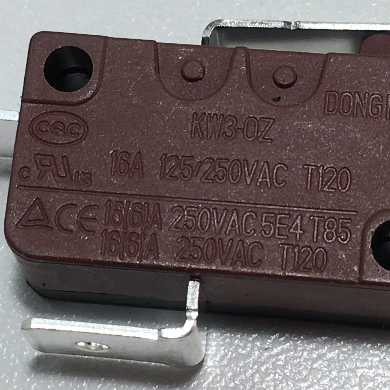 Donghai Microswitch Micro Switch Sensor Arm Lever Part for Appliances KW3-0Z