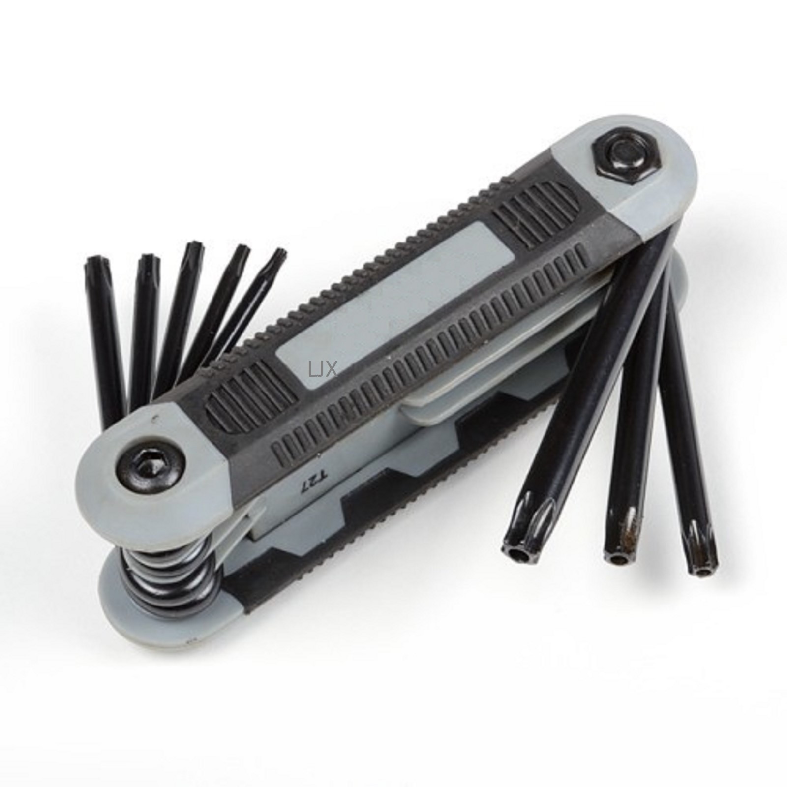 T9-T40 8in1 Folding Torx Star Key Bit Screwdriver Set Hand Tool