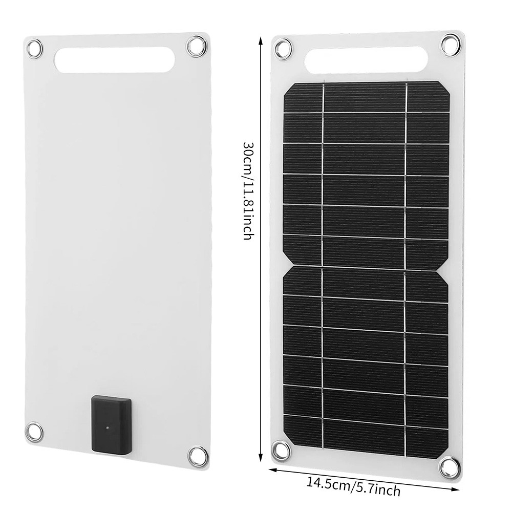 20W Solar Panel USB Micro Solar Panel Quick Charger For Mobile Phones Outdoor