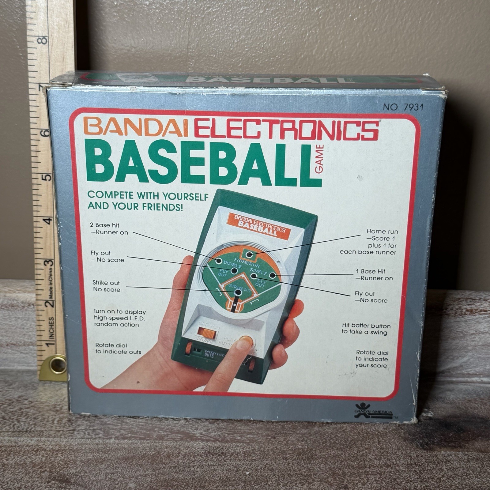 Bandai Baseball Electronics Game 907931