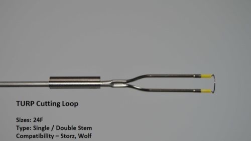 4A STORZ TYPE CUTTING LOOP SINGLE STEM MONOPOLAR 10pcs + BALL ELECTRODE 5pcs
