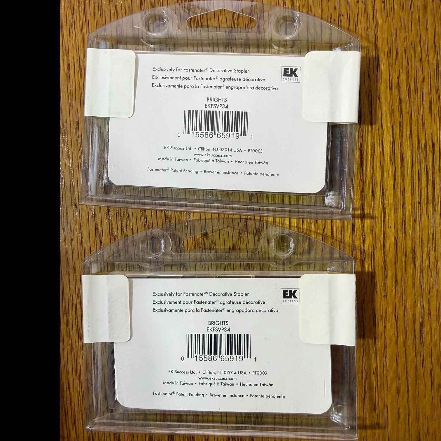 EK Success Fastenater Decorative Multicolor Staple Bars