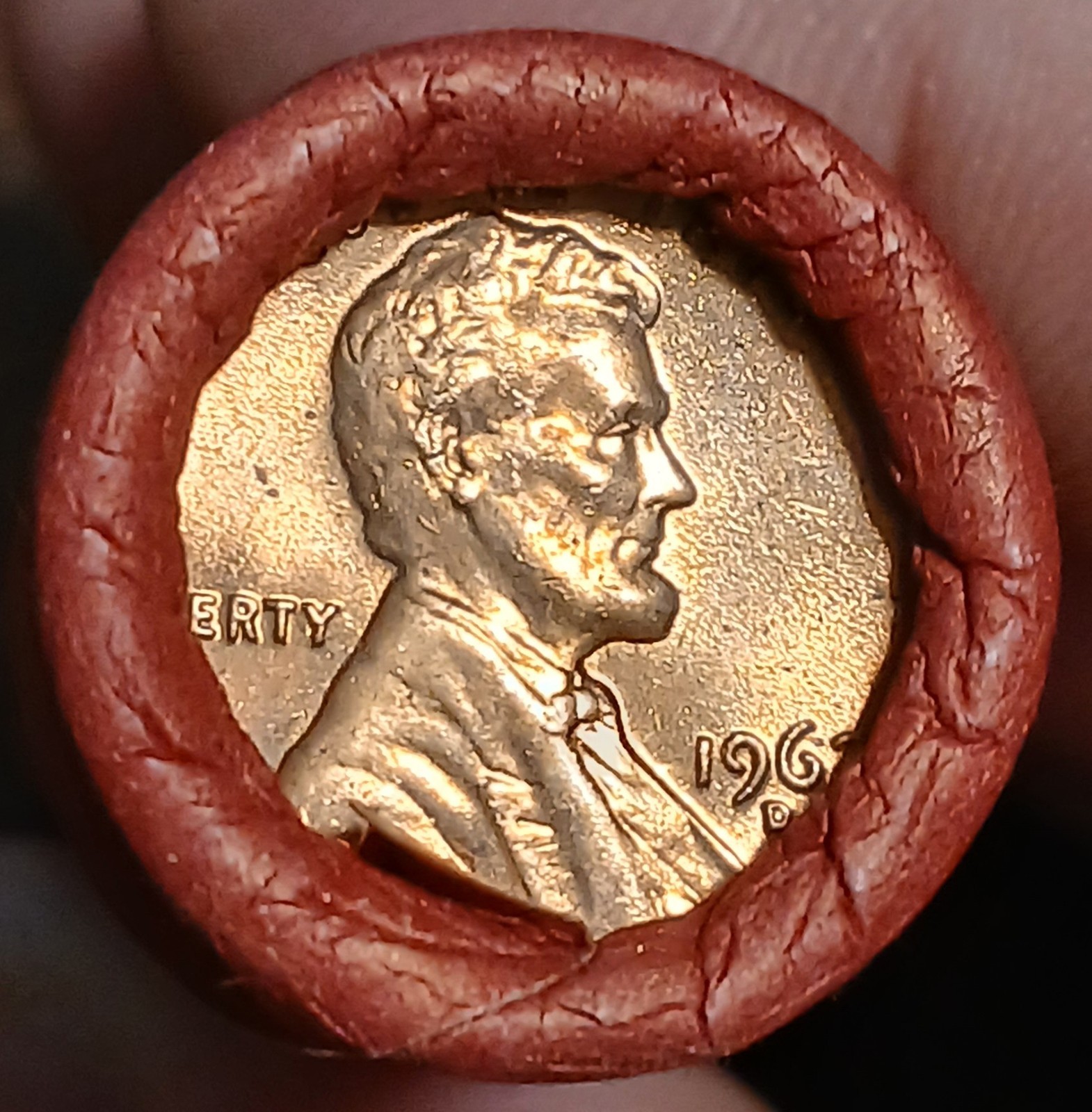 1962-D Lincoln Memorial Cent Roll *BU to GEM* Sealed OBW Roll 50 Cents