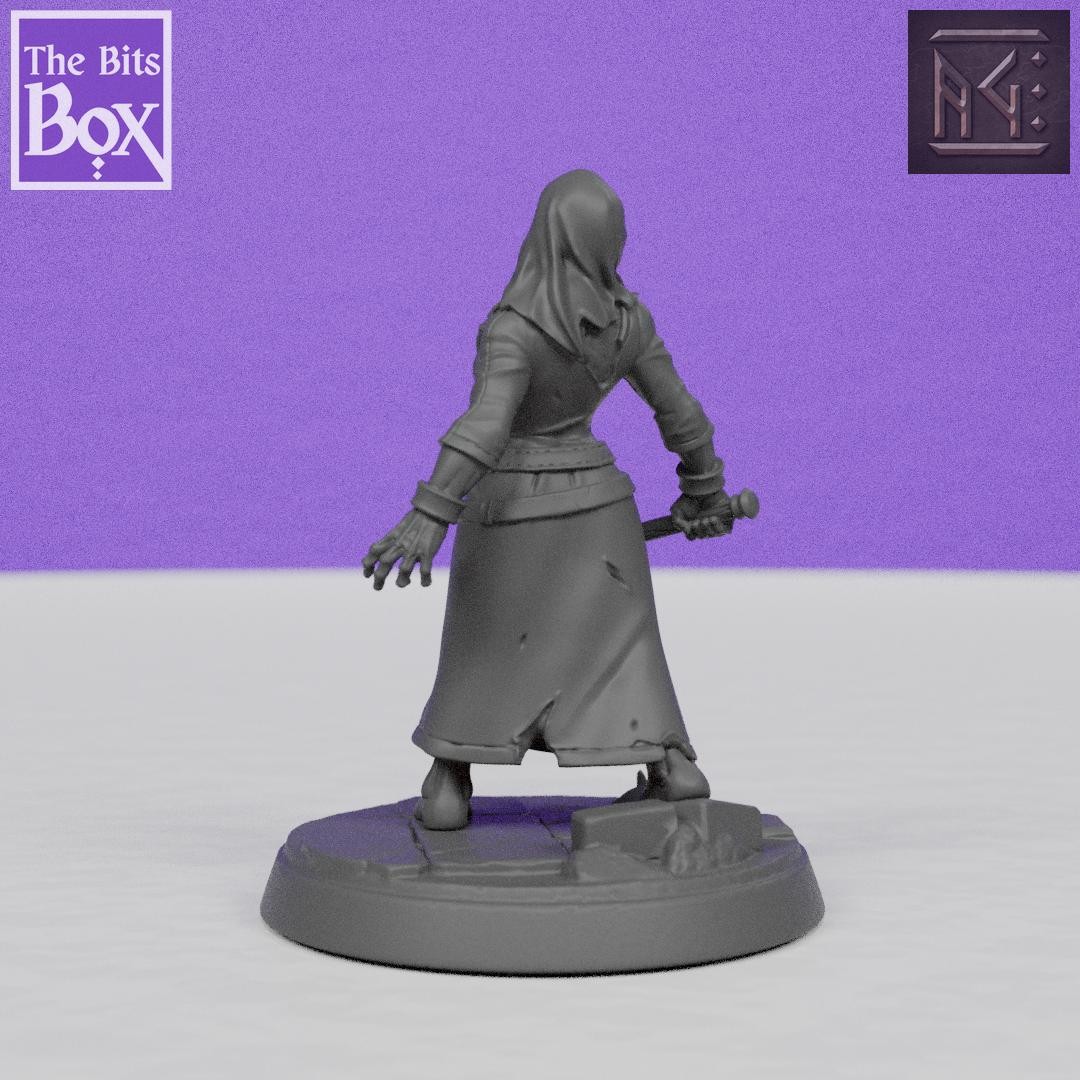 Zombie Walker Roaming Nun | Artisan Guild Miniatures