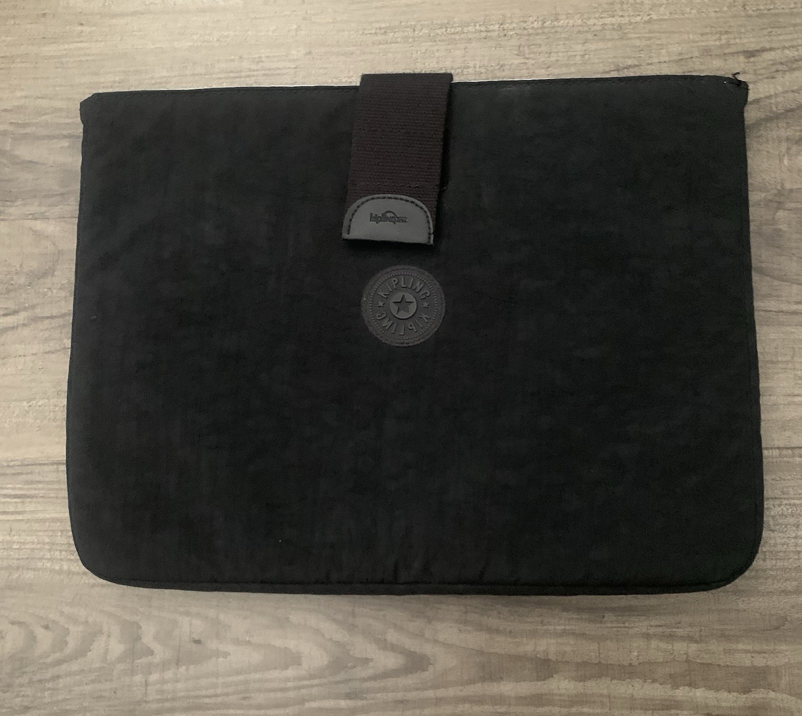 Kipling Black  Padded Laptop Sleeve Case
