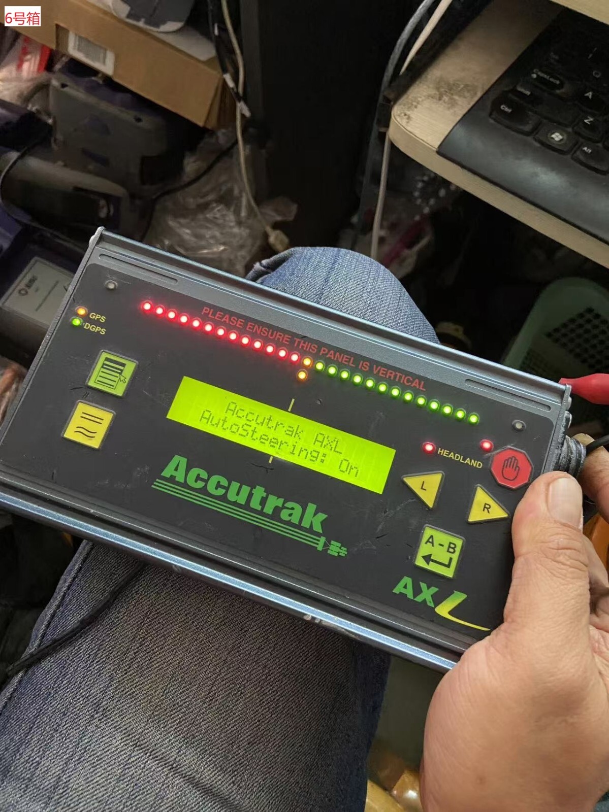 No Test Raven Accutrak AXL Agriculture AutoSteer Sprayer System Control Panel