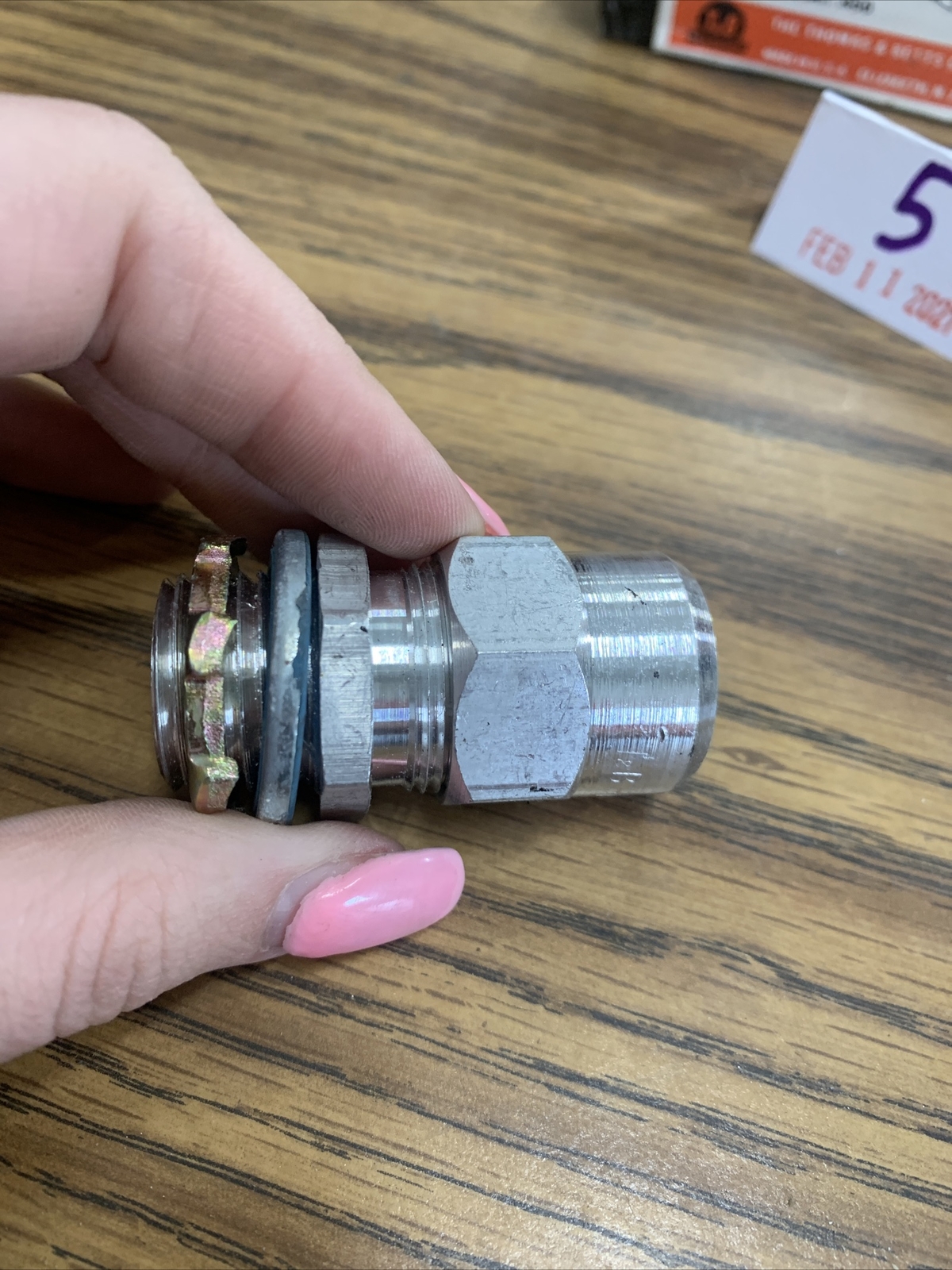 (10) Thomas & Betta 1/2” ALS Cable Connectors 2303 Cable Dia .450”