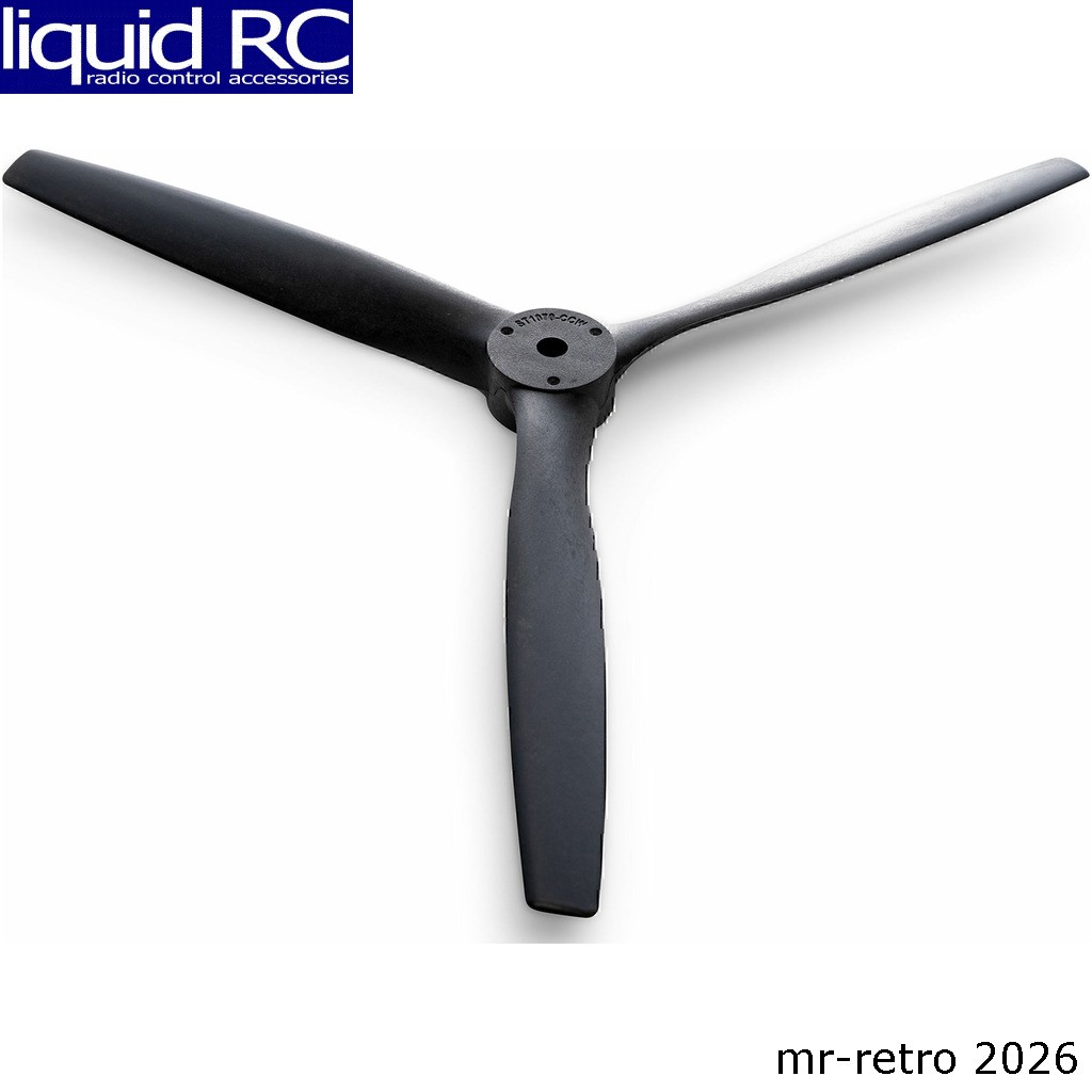 e-Flite P10073BCC 3-Blade Propeller 10x7 CCW (Fits-Green Adapter)