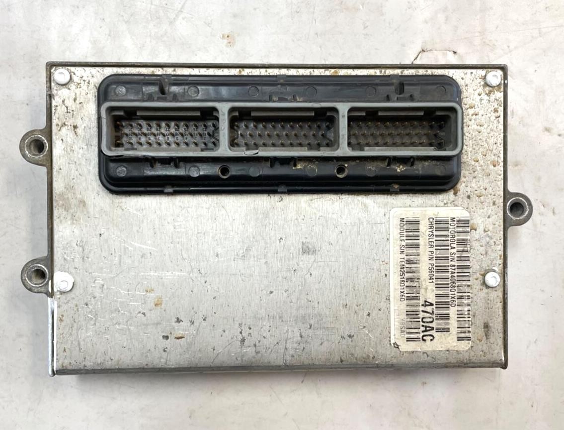 Jeep TJ ECM 4.0 computer six cylinder automatic trans 99 Wrangler 56041470AC