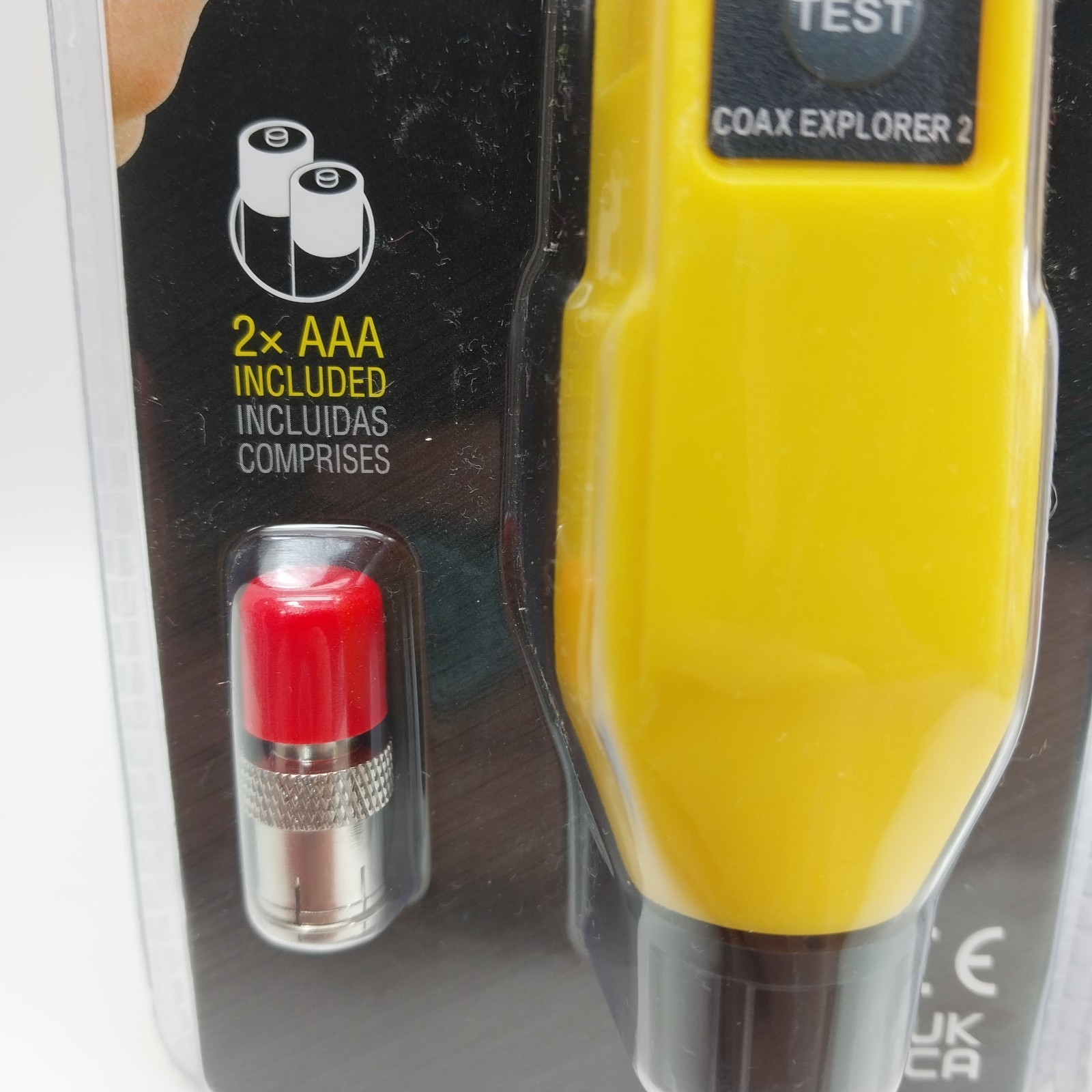 2x KLEIN TOOLS VDV512-100 Cable Tester, Coax Explorer® 2 Tester with Batteries