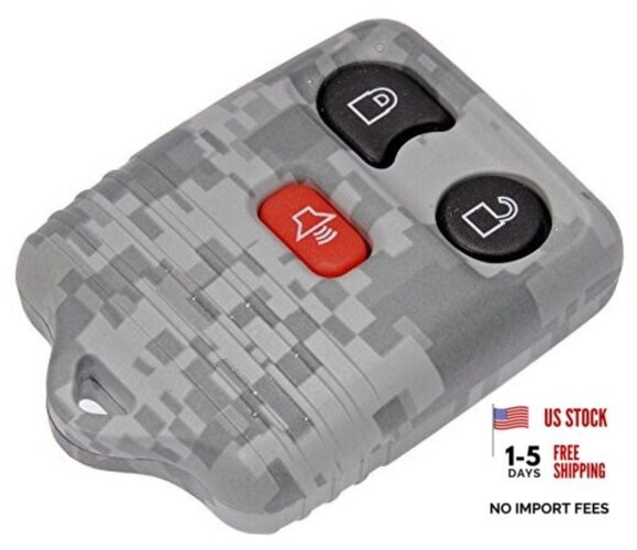 13625GYC Keyless Remote Case Compatible with Select Models, Gray Digital