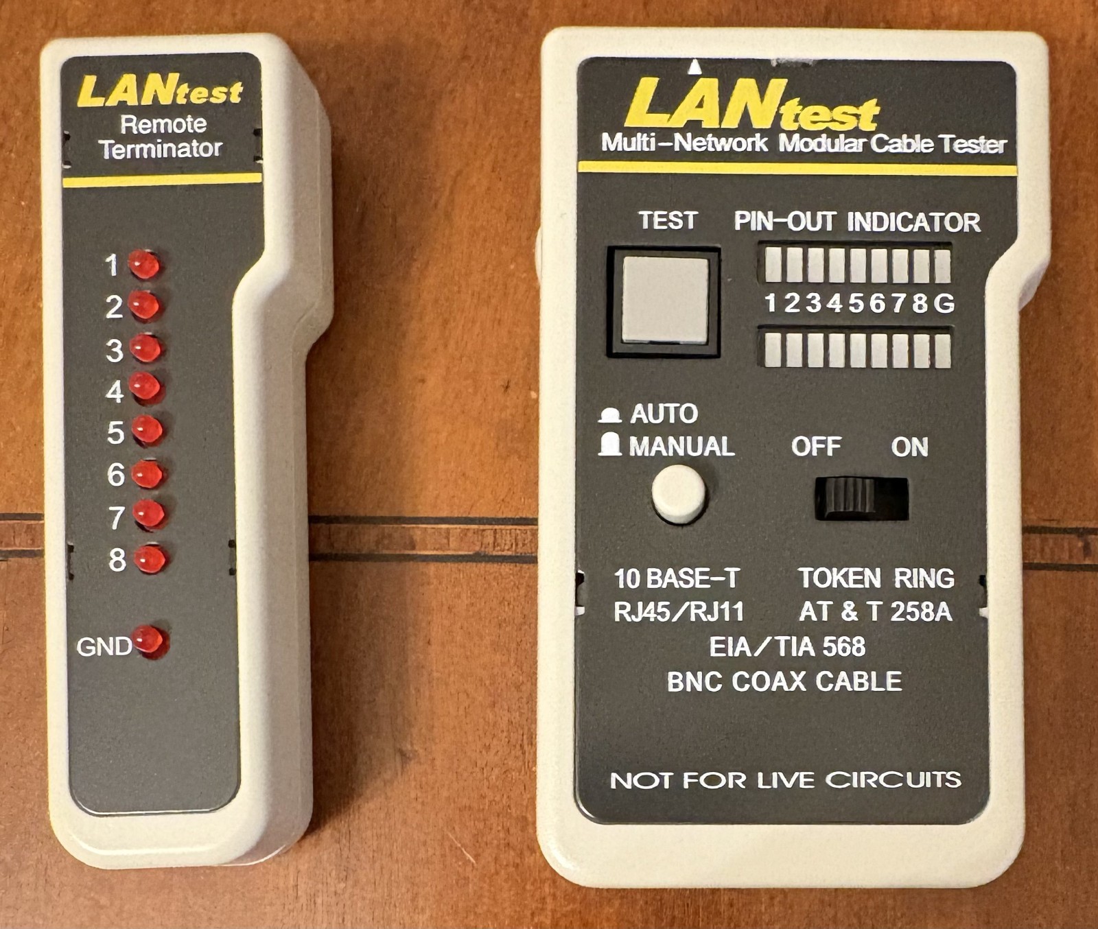 GC Electronics Lan Test Kit 45-5767 Network Modular Cable Tester w/Bag & Kit New