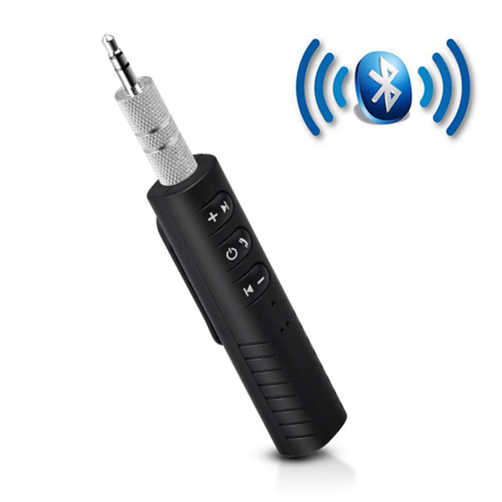 1*Wireless Bluetooth AUX 3.5mm Jack Audio Stereo Music Home Car Receiver Adapter