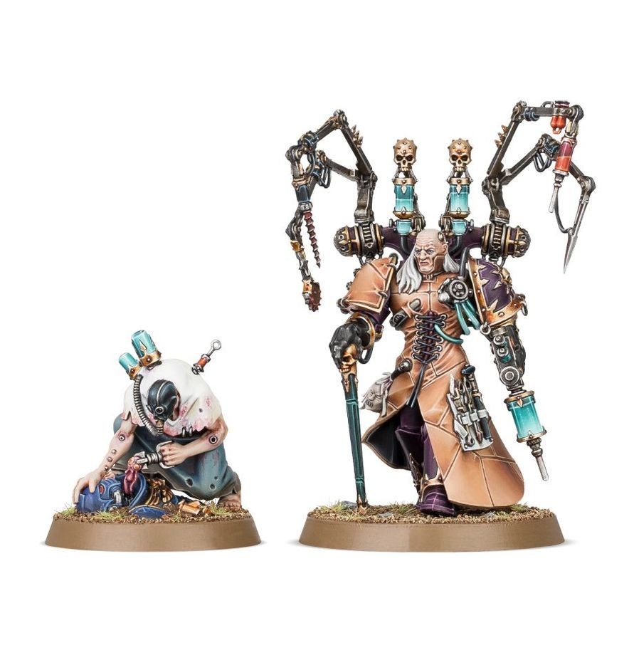 Warhammer 40k. Fabius Bile **COMMISSION** by Sword & Sable Minis