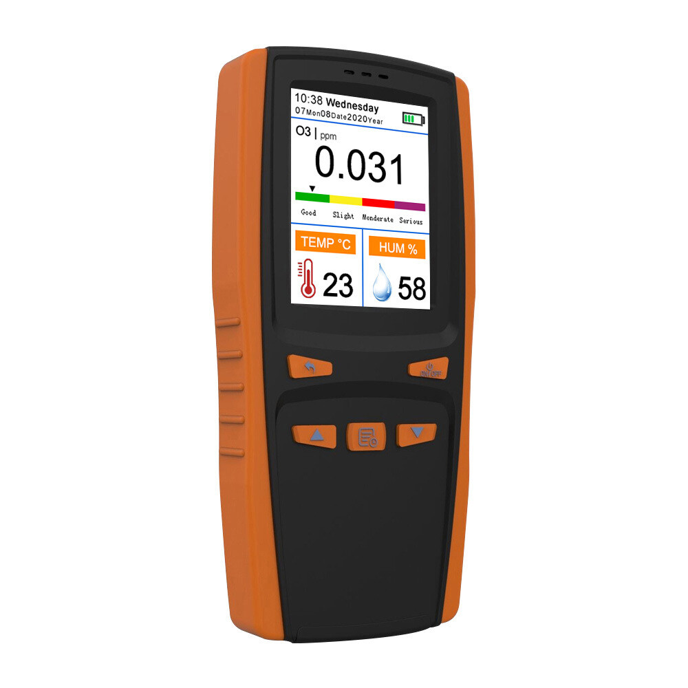 2.8"Ozone Analyzer O3 Air Detect Smart Sensor Air Quality Pollution Monitor N6Y5