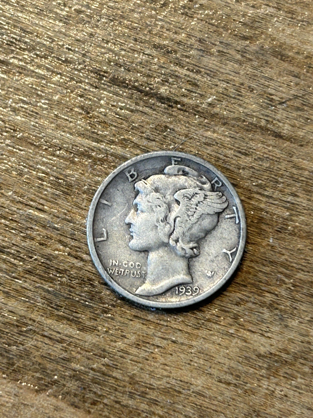 1935S Mercury Dime VF