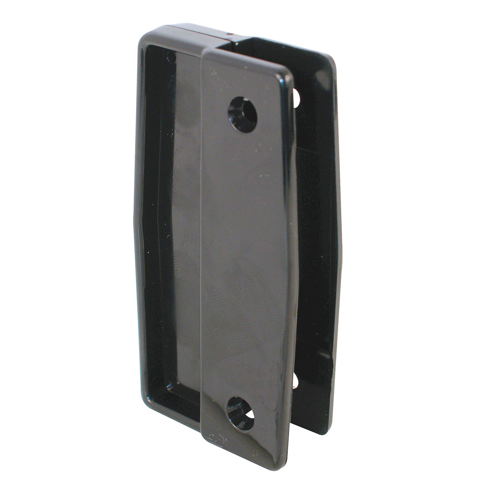 a 111 Black Plastic Sliding Screen Door Pull (2 Pack)