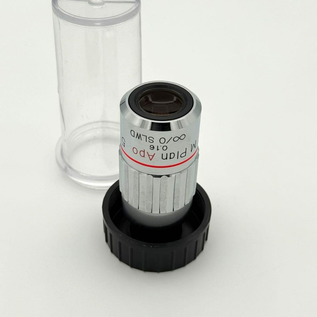 Mitutoyo M Plan Apo 5x 0.16 ∞/0 SLWD Microscope Objective Lens