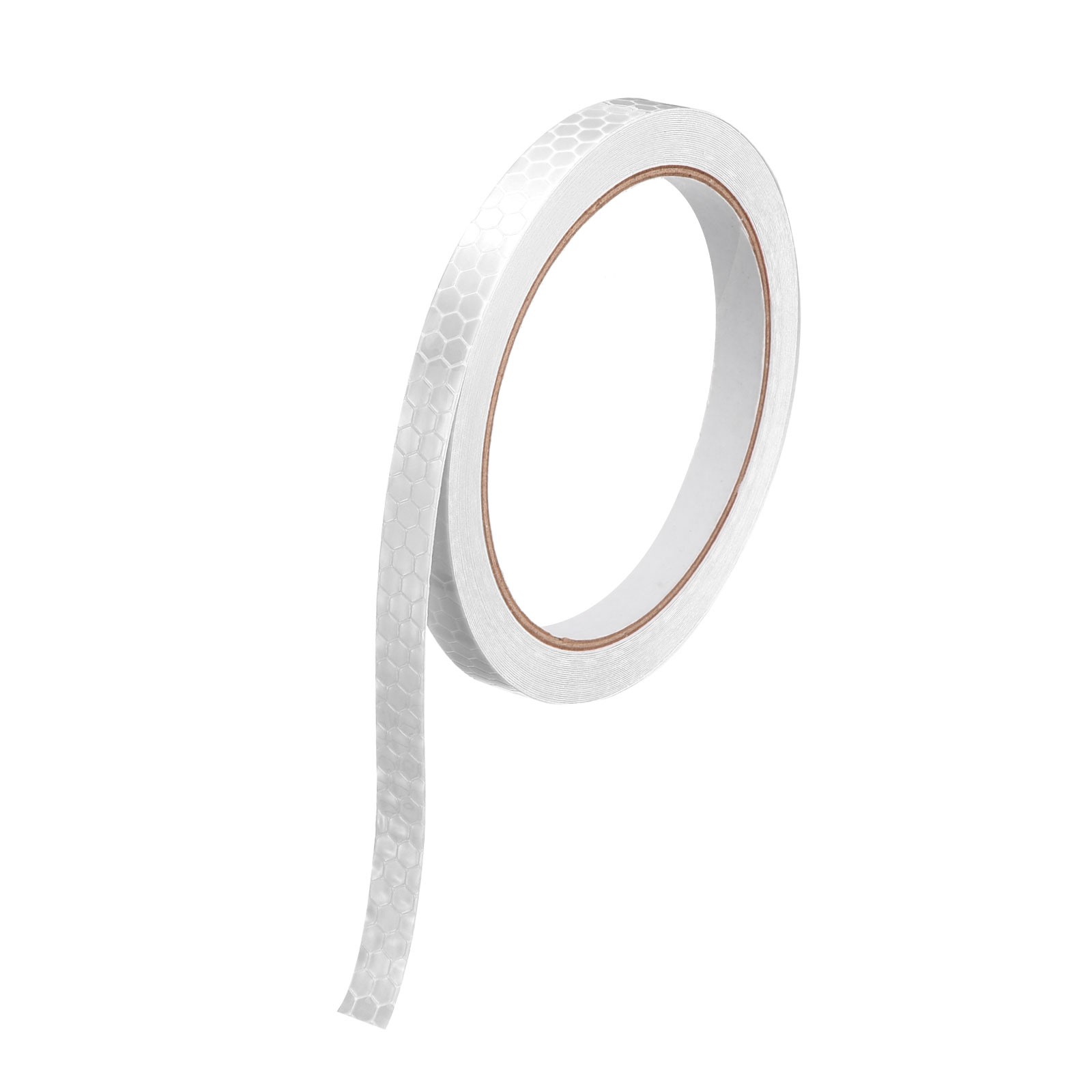 Reflective Safety Warning Tape, 0.4 Inch x 26 Feet White for Sticker