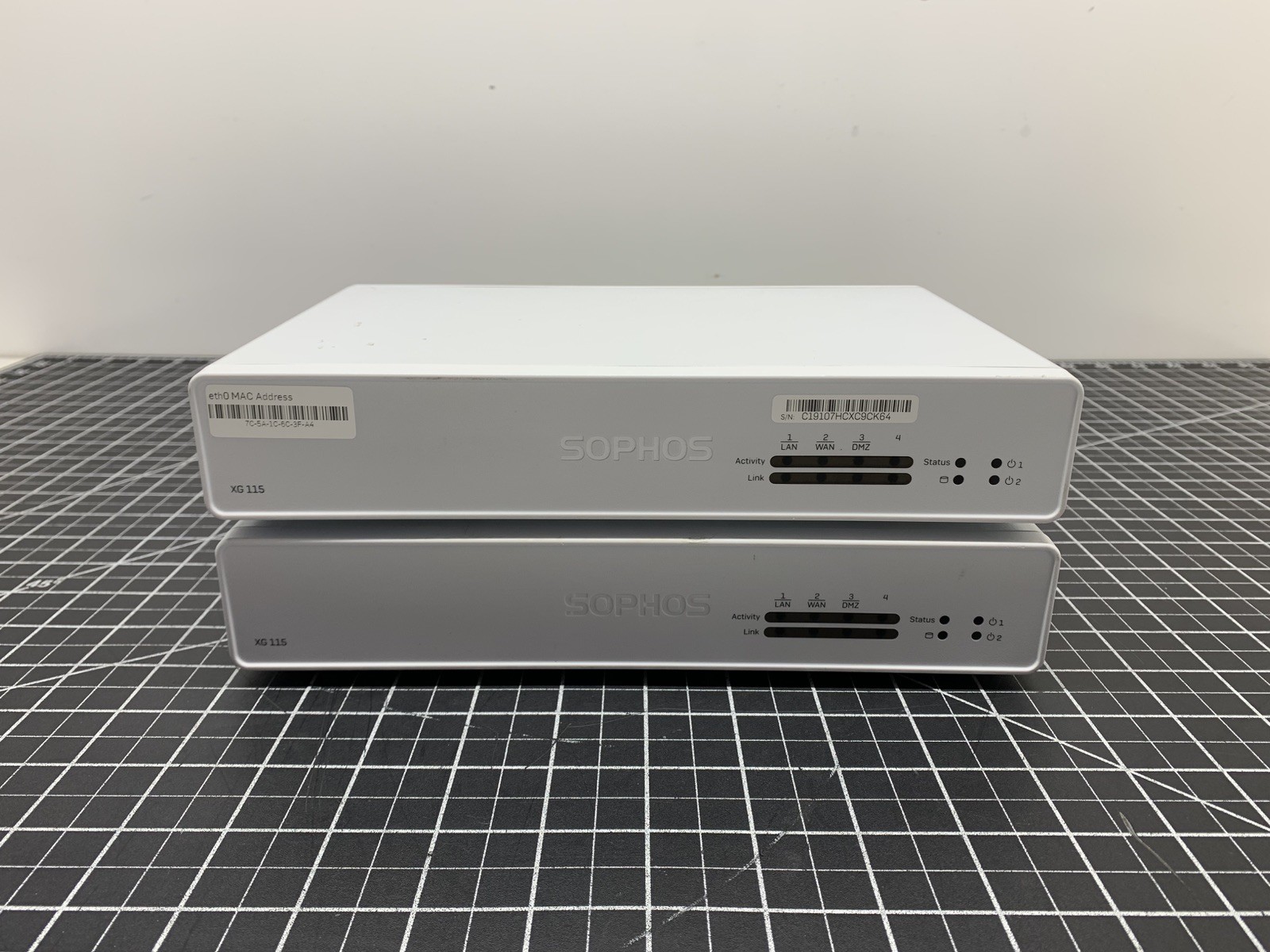 LOT OF 2* Sophos XG 115 Network Security Firewall | #R619