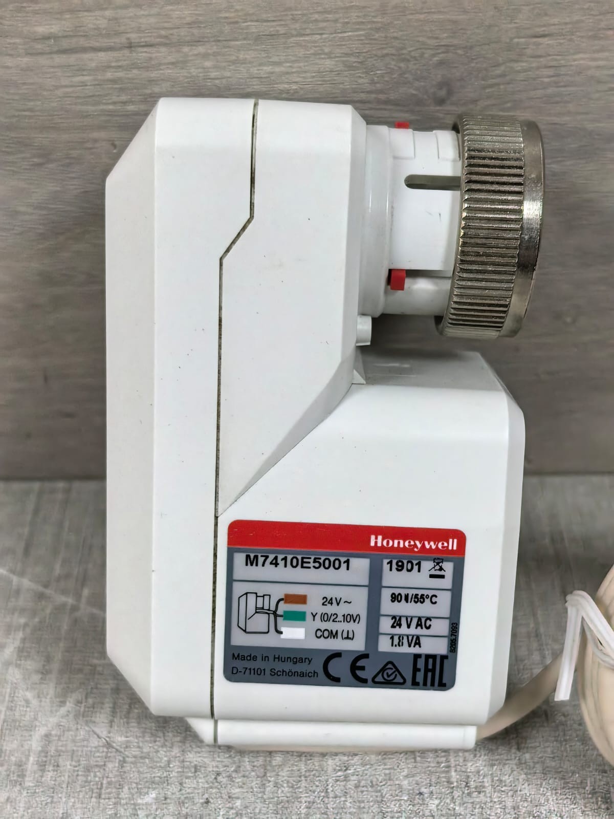 HONEYWELL M7410E5001 MODULATING LINEAR VALVE ACTUATOR