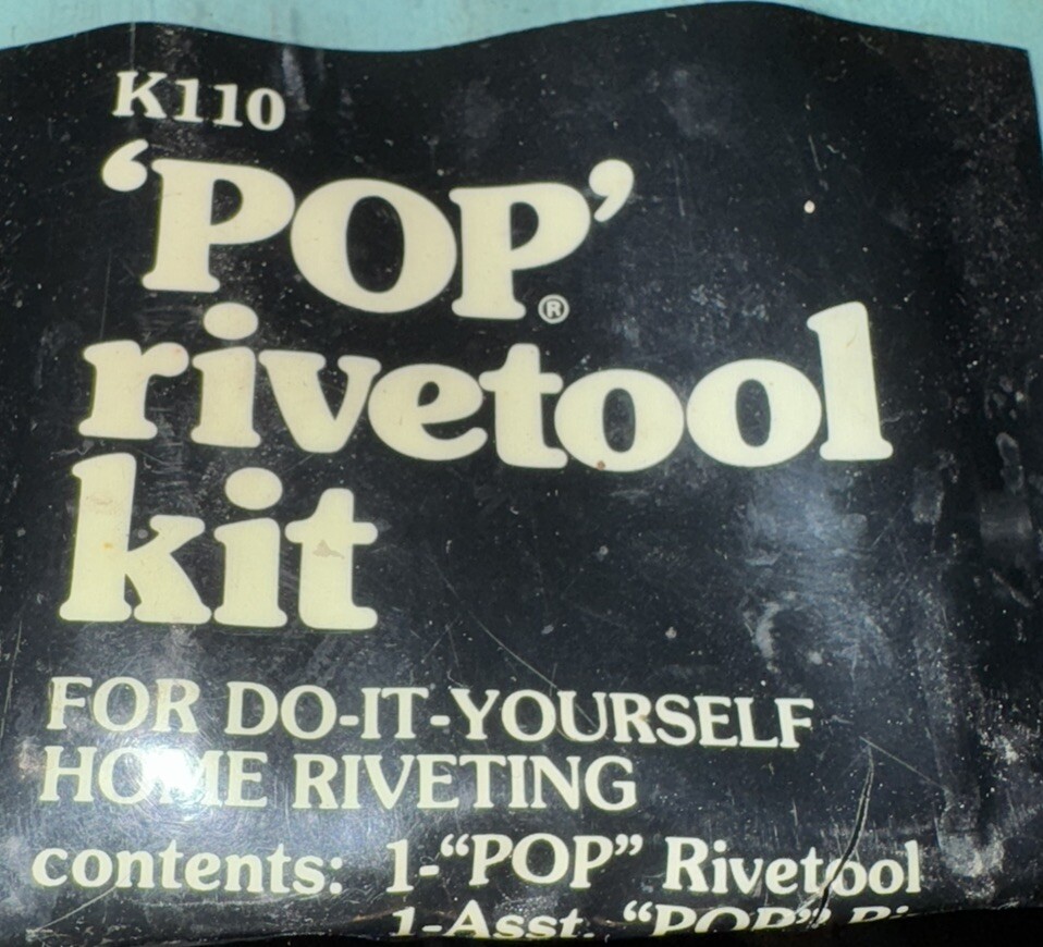 "Pop" Rivetool Model K110 Rivet Gun Hand Riveter by Black And Decker