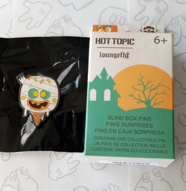 Retro Horror Mummy Cone Version 2 Blind Box Loungefly Mystery Pin 2022