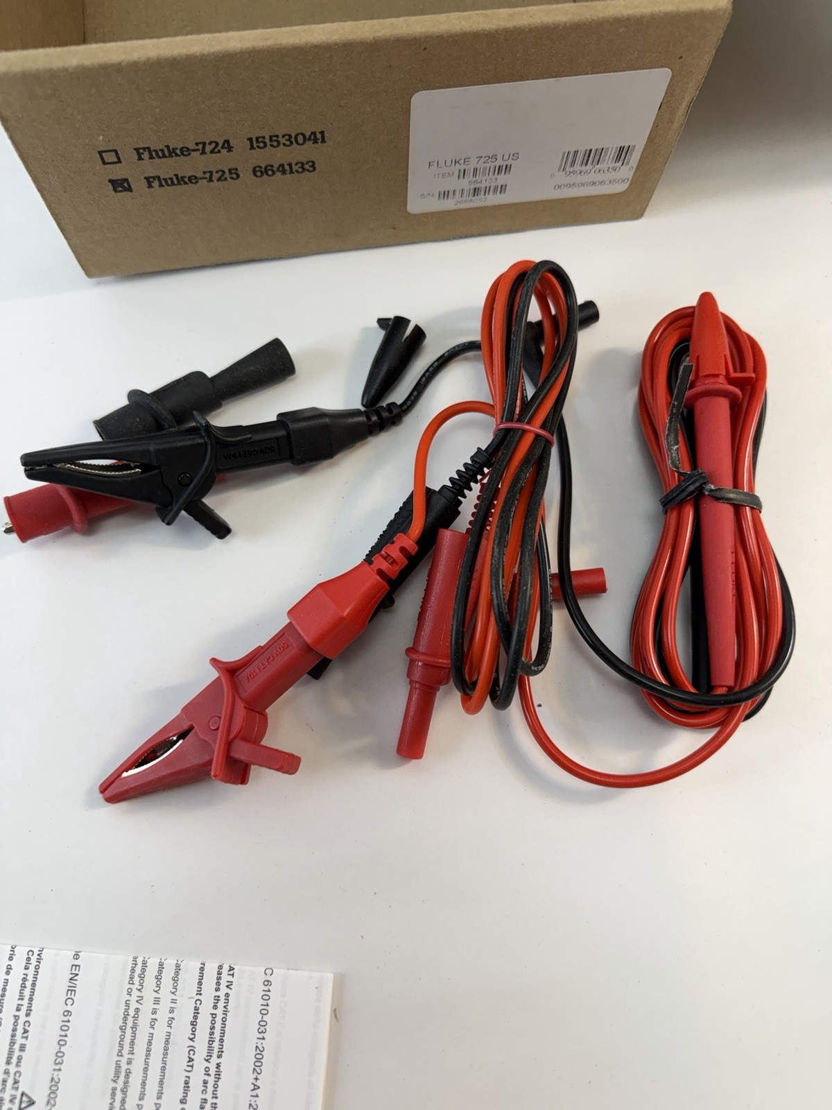 New FLUKE 725 US 664133 MULTIFUNCTION PROCESS CALIBRATOR